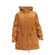 Orangeroter Parka